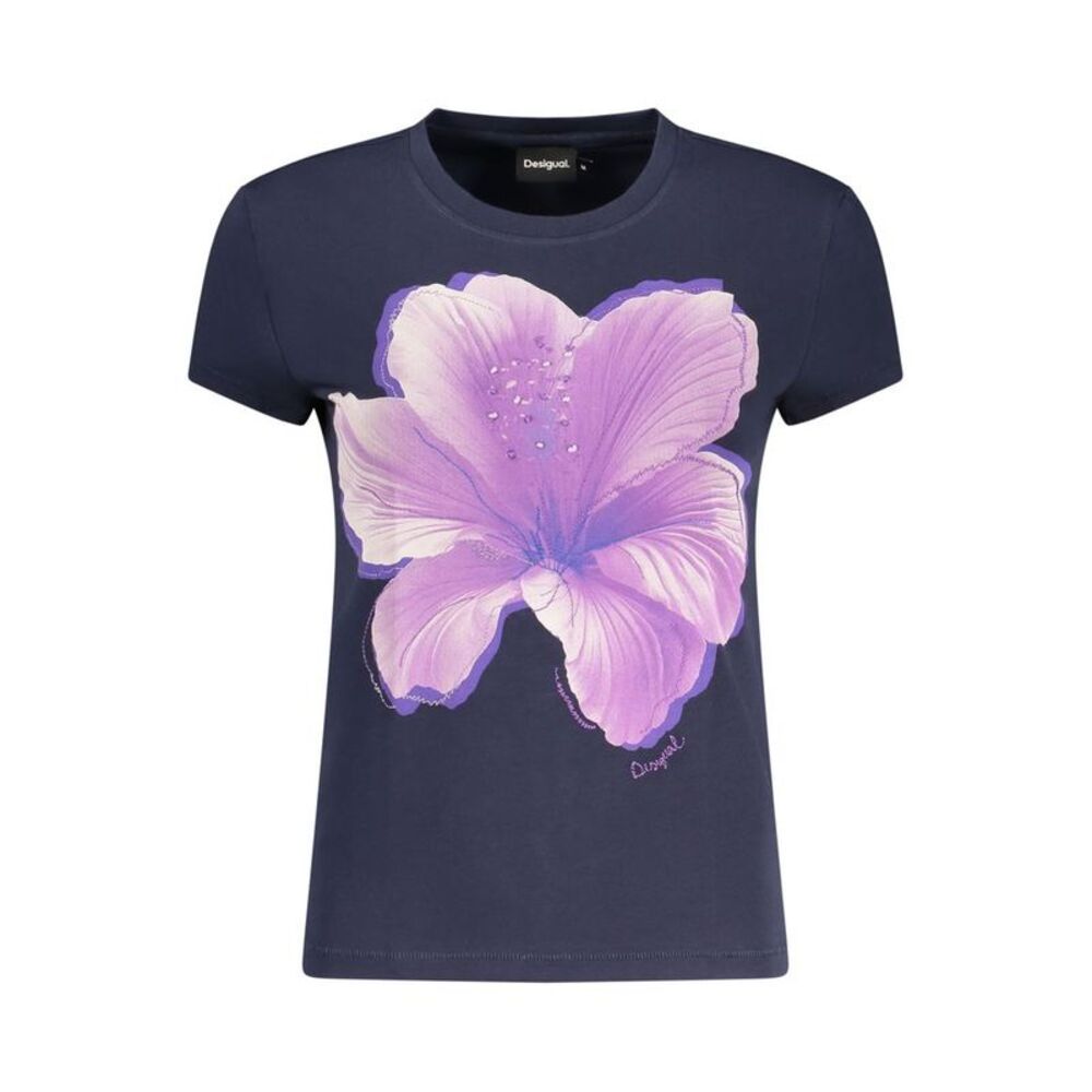 Desigual Blue Cotton Women's T-Shirt
